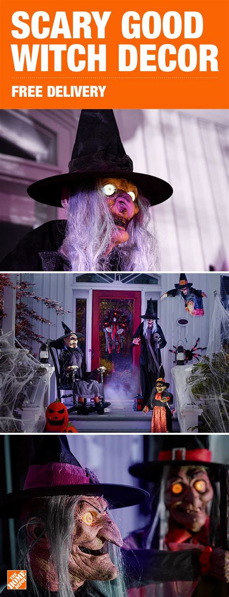 Hauntingly Beautiful: Home Depot's Witch-inspired Halloween Lighting Ideas